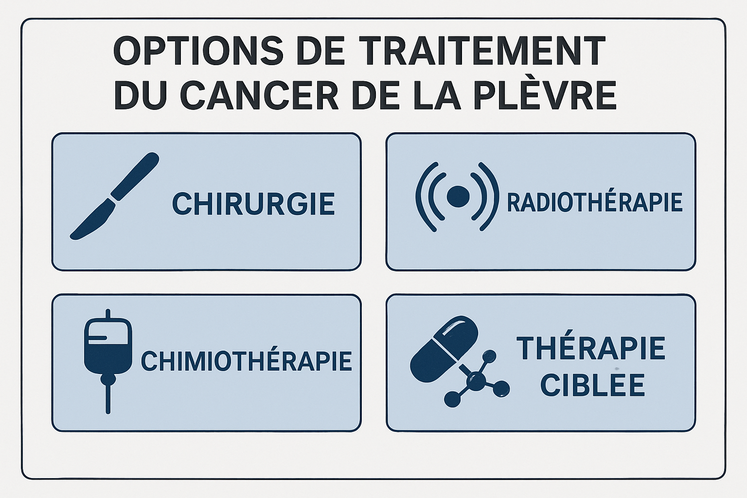 découvrez les symptômes du cancer de la plèvre, les options de traitement disponibles et les dernières avancées scientifiques sur cette maladie rare touchant la membrane entourant les poumons.