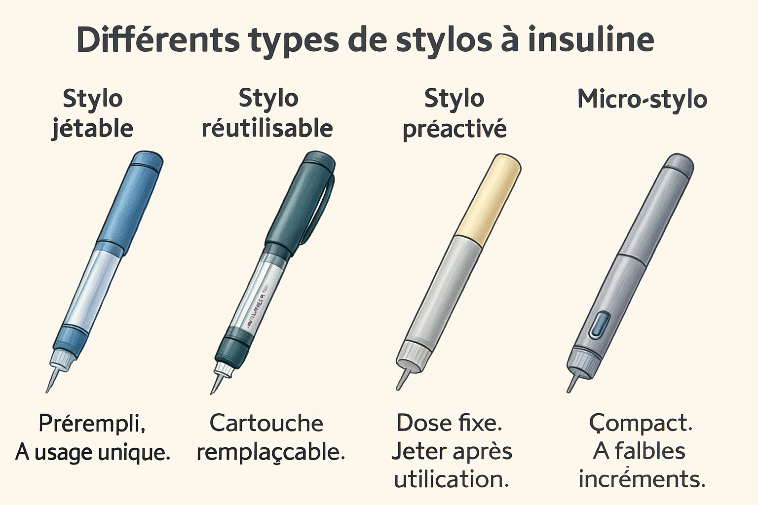 découvrez comment bien utiliser un stylo à insuline : conseils, étapes d'utilisation, astuces de sécurité et bonnes pratiques pour une gestion efficace du traitement du diabète.