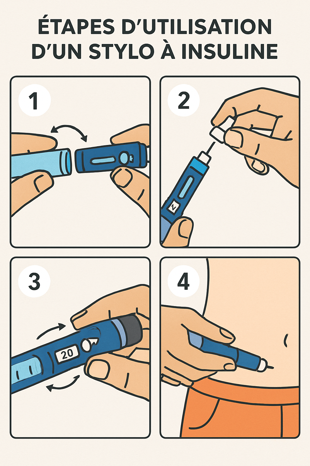 découvrez comment bien utiliser un stylo à insuline : conseils pratiques, étapes d’injection et précautions pour maîtriser votre traitement au quotidien.